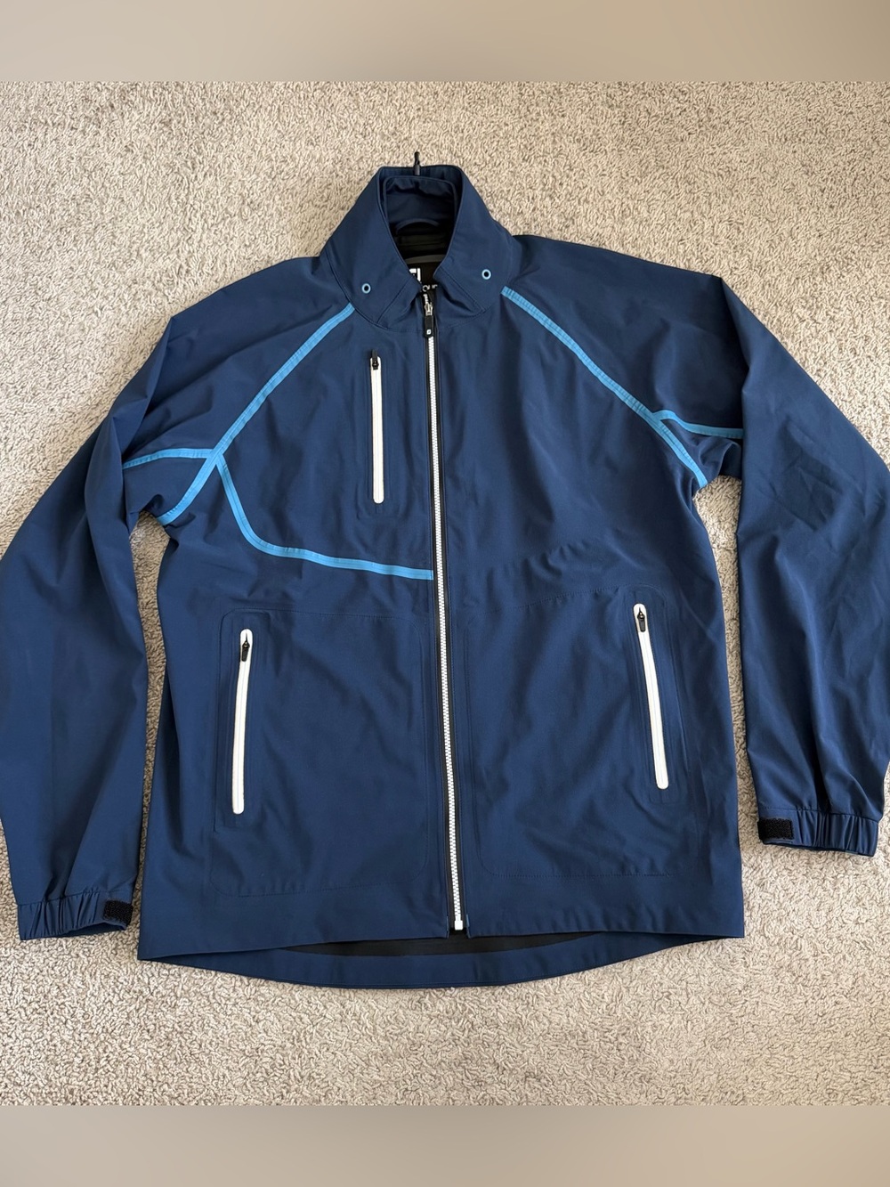 Footjoy Zip Up HydroTour Rain Jacket